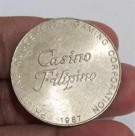 1987 Token Casino Filipino .